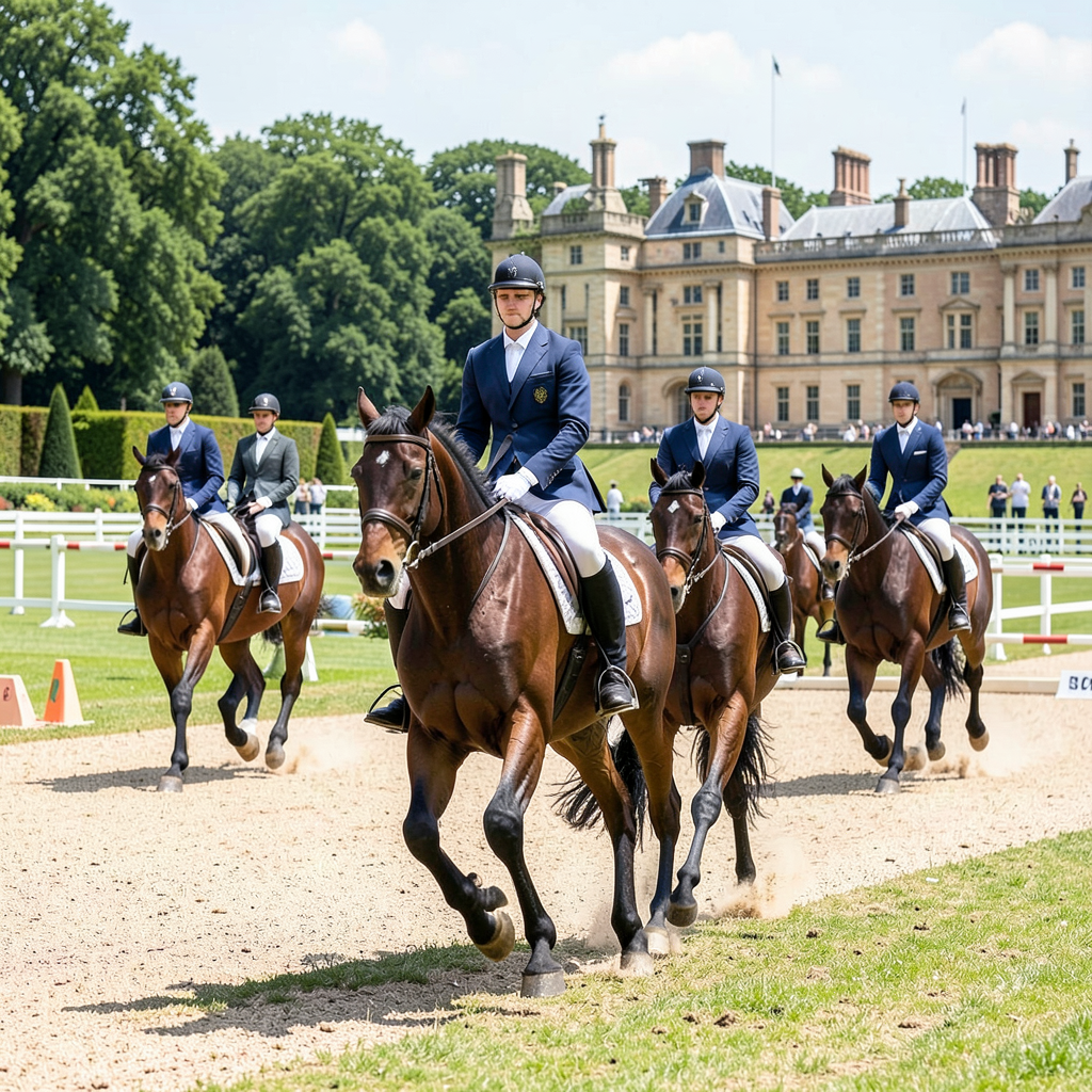 Britain's world championship team to compete at Blenheim Horse Trials